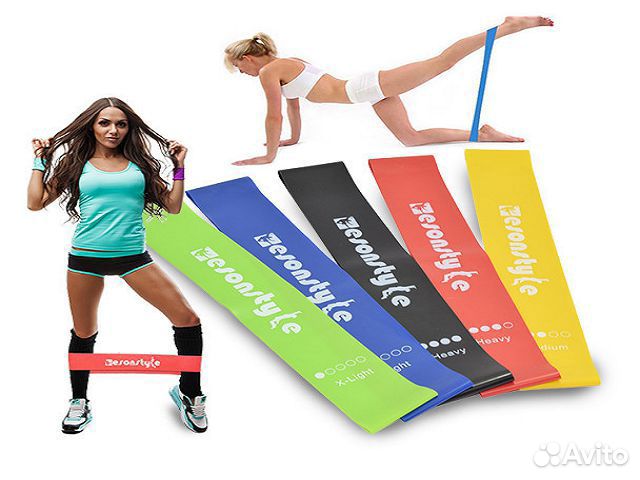 Эспандер ленточный для фитнеса, эспандер лента