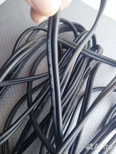 Аудио кабель 3.5 mm jack- RCA