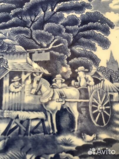 Тарелка фарфоровая.Англия