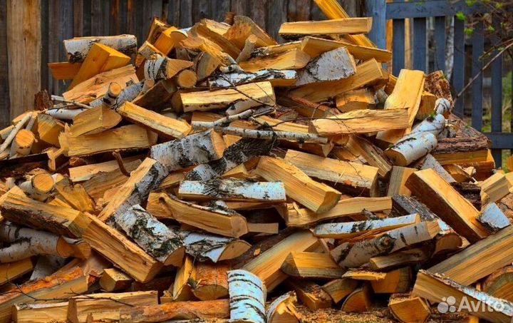 Дрова в чурках