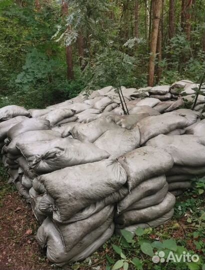 Чернозем в мешках