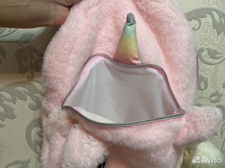 Плюшевый рюкзак