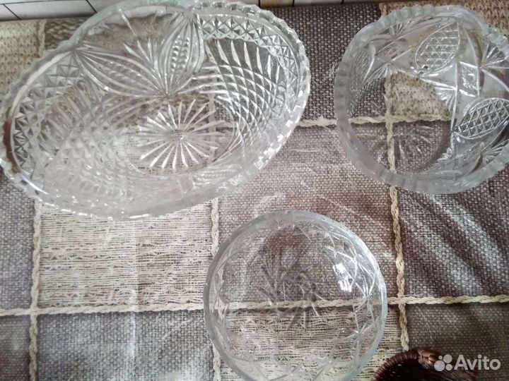 Посуда хрусталь