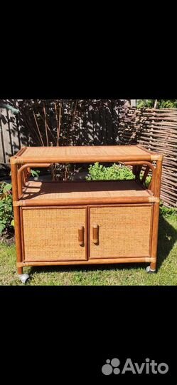 Тумба из ротанга
