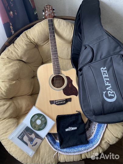 Акустическая гитара crafter