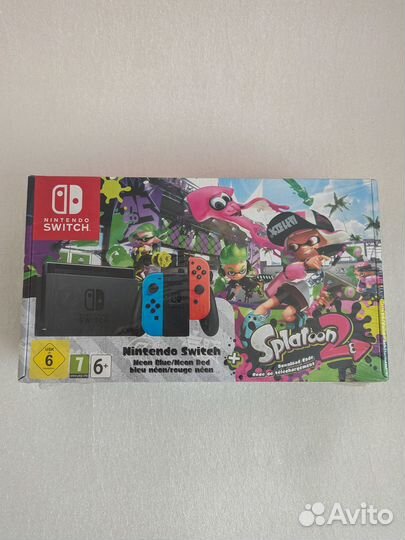 Новая игровая консоль Nintendo Switch Splatoon 2