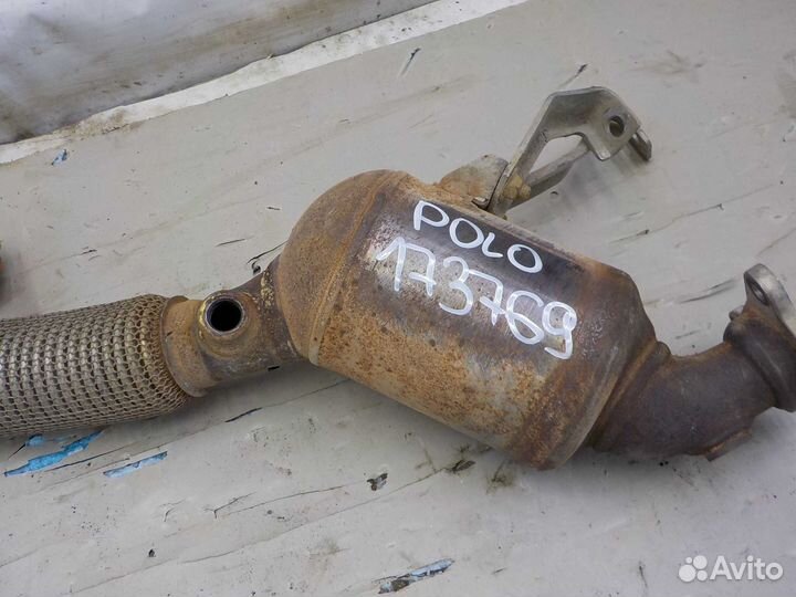 Приемная труба volkswagen polo