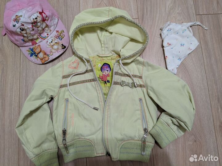 Вещи для девочки пакетом 86 92 98