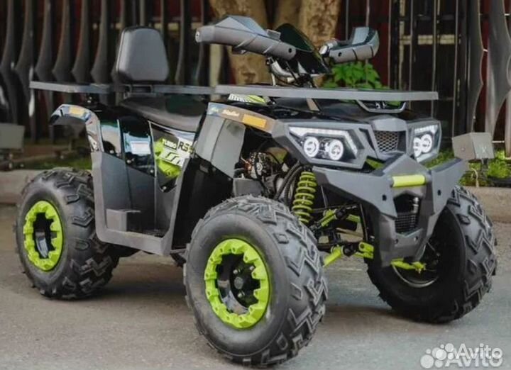 Квадроцикл Motoland Wild Track 200 LUX черн