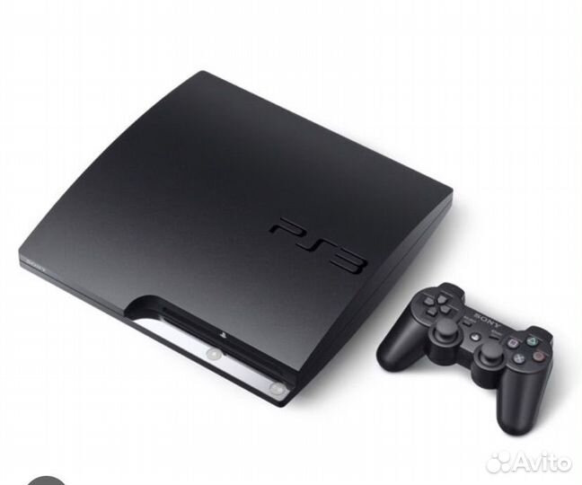 Sony PS3 прошитая 50 игр два джостика