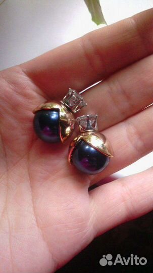 Серьги пусеты