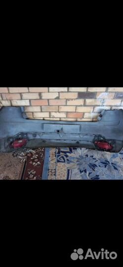 Задний бампер citroen C4 хечбек