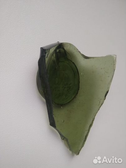 Продаю стеклянную печать с бутылки