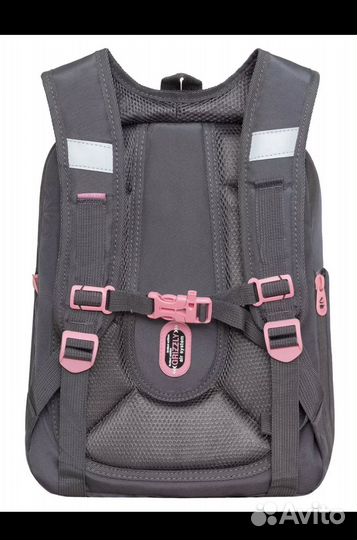 Рюкзак школьный для девочки grizzly новый