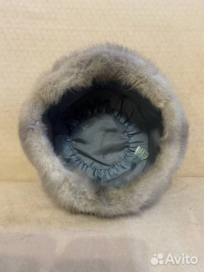 Шапка женская меховая на осень, зиму и весну