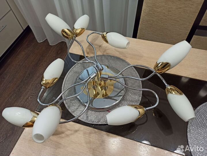 Люстра потолочная бу