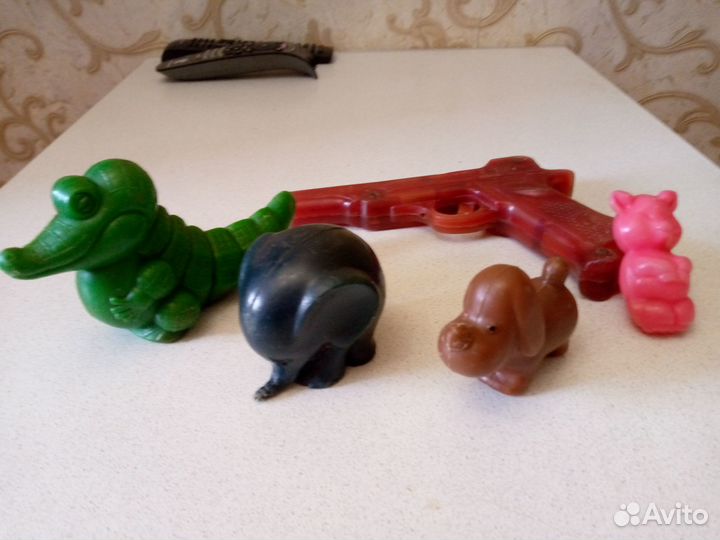 Резиновые и другие игрушки СССР