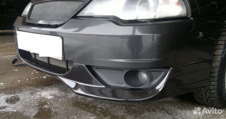 Накладка переднего бампера нексия