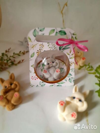 Мыло ручной работы заяц