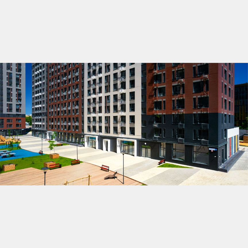 2-к. квартира, 65,2 м², 9/25 эт.