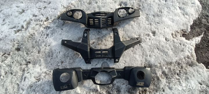 Бампер на квадроцикл с облицовкой