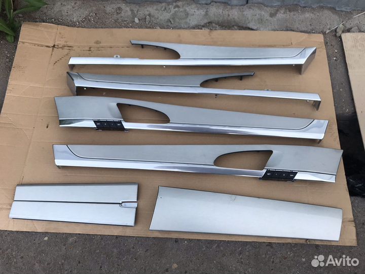 Накладки салона Porsche Panamera 970 алюминий