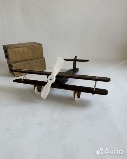 Самолет реквизит для фотосессии newborn