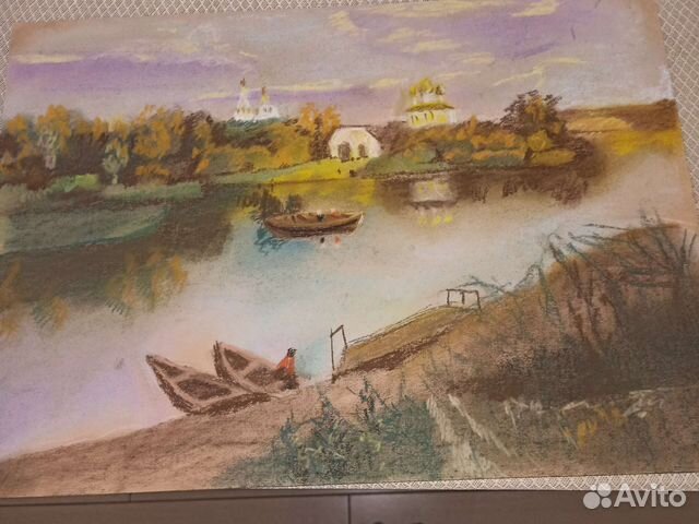 Картина пастель