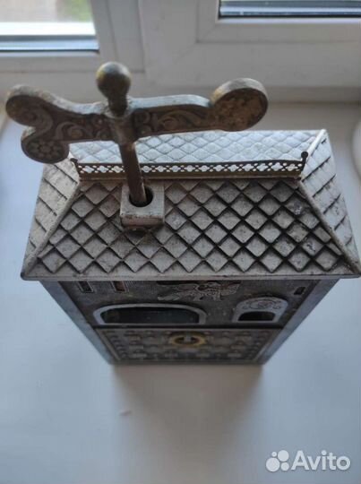 Музыкальная сигаретница СССР Замок