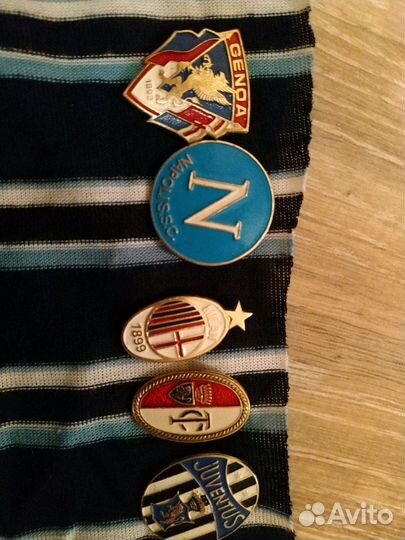 Значки эмаль италия футбол