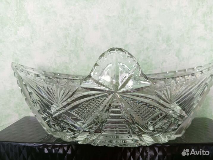 Ваза хрустальная СССР