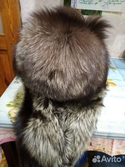 Шапка чернобура