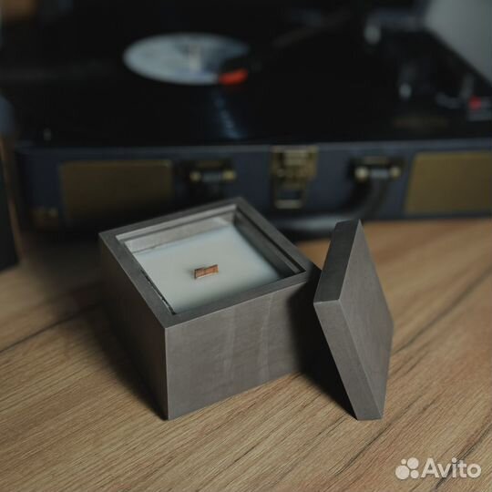 Ароматическая свеча ручной работы