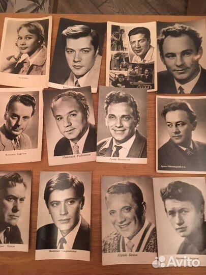 Фотографии артистов советского кино