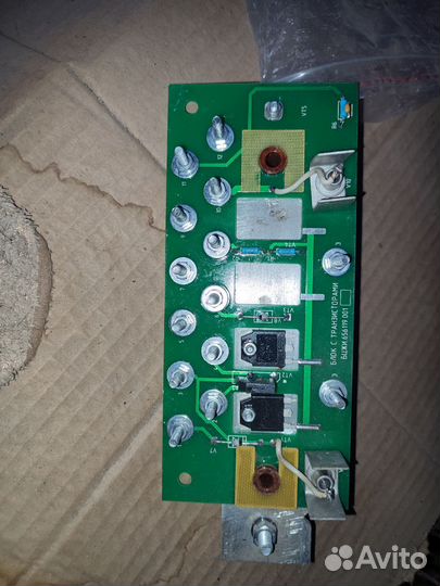 Блок с транзисторами