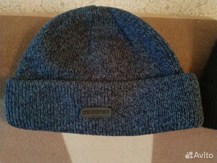 Шапка зимняя теплая