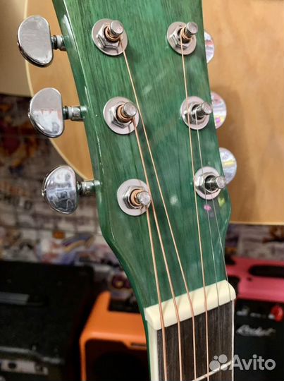 Гитара акустическая + ремень