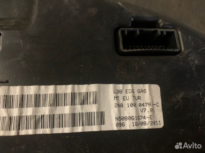 Панель приборов Renault Megane 3 K4M 2011