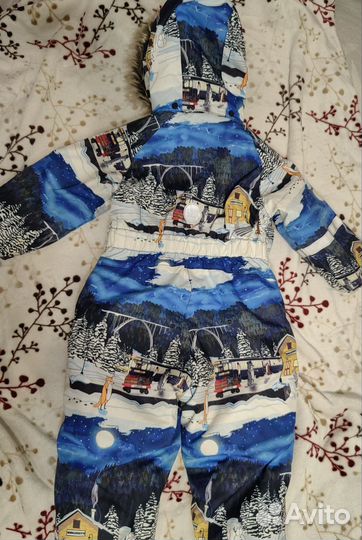 Зимний комбинезон lassie 92 девочку мальчика
