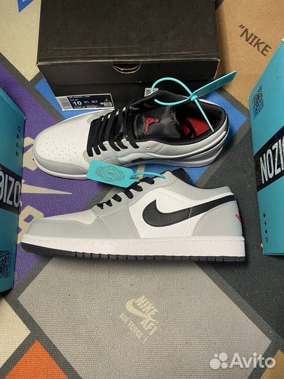 Nike air jordan 1 low light smoke grey оригинал