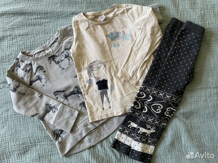 Вещи пакетом на девочку 3-4 лет