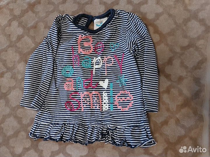 Детские вещи на девочку пакетом 86 92