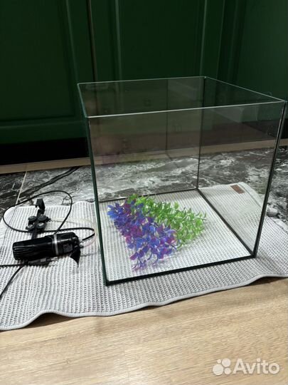 Аквариум кубик