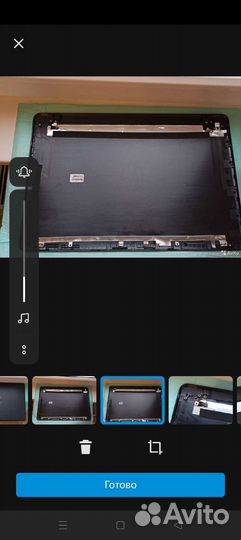 Новая крышка матрицы hp 15 hp 255 bs