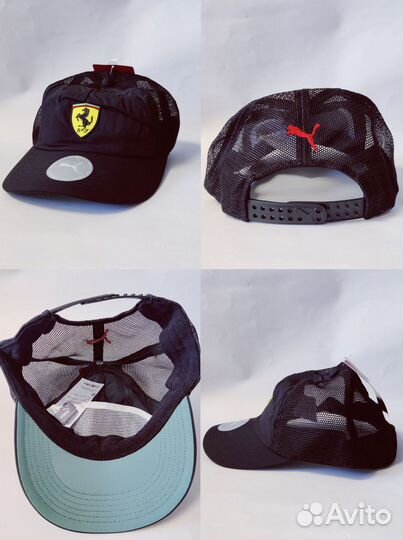 Бейсболка Puma Mercedes Porsche Ferrari BMW кепка