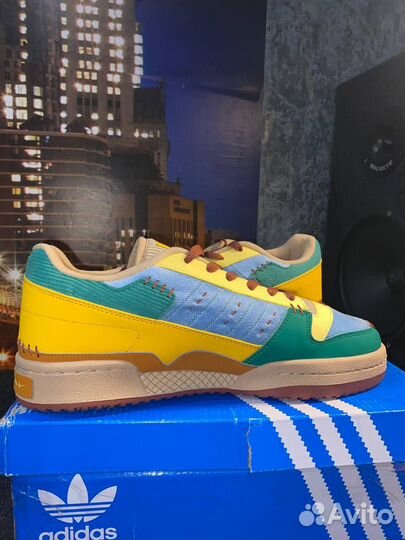 Adidas exhibit forum low мужские