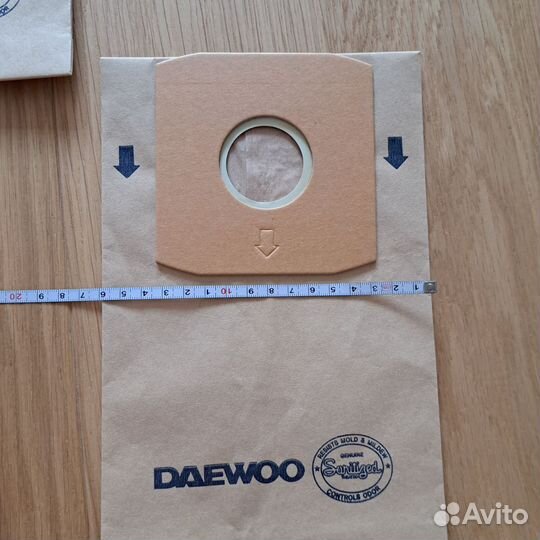 Мешок для пылесоса бумажный 3шт в упак