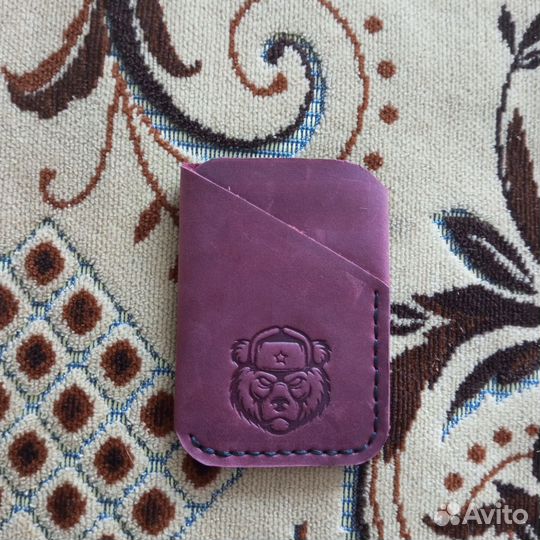 Картхолдер из натуральной кожи
