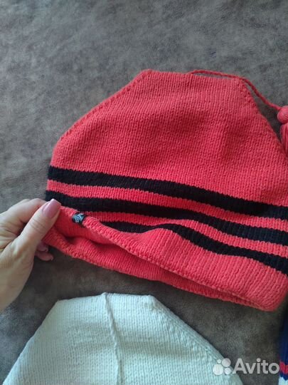 Вязаная шапка мужская