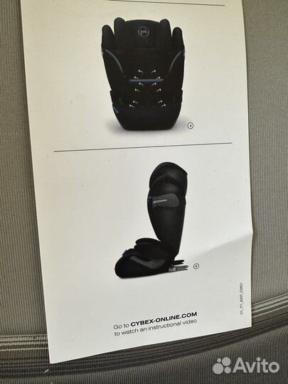 Автокресло Cybex Solution S i-Fix soho grey